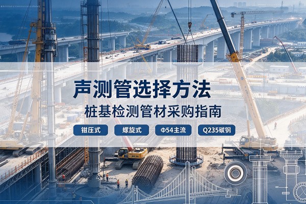清水河声测管选型标准