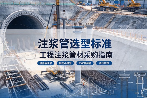 清水河注浆管选型标准